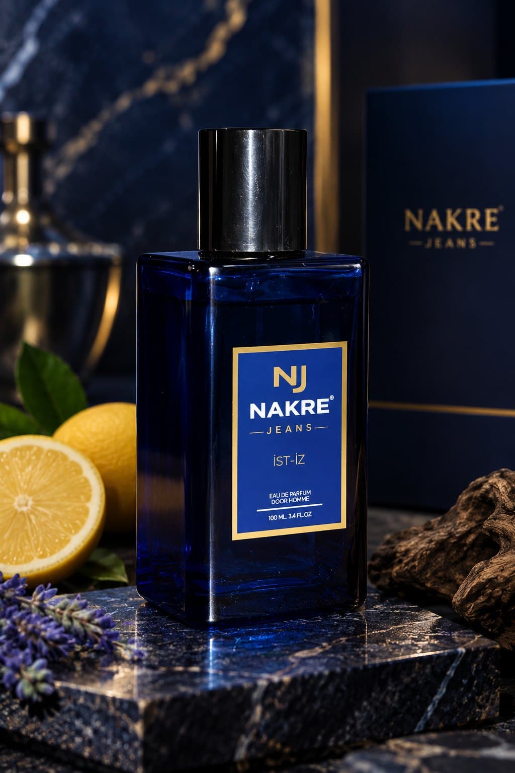 İST-İZ eau de parfum şişesi — Marmara & Ege